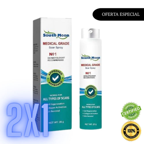 2x1 South Moon | Spray Elimina Cicatrices + E-book Gratis