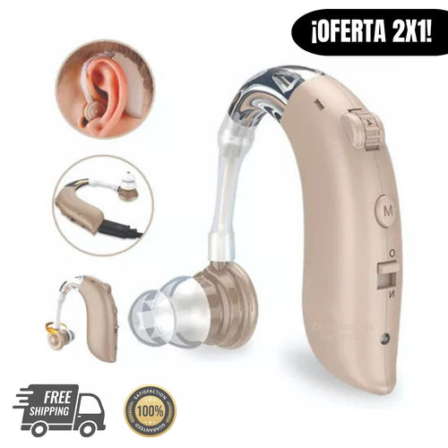 Compra 1 y Regala 1 – Audífonos para la Sordera con Calidad Profesional