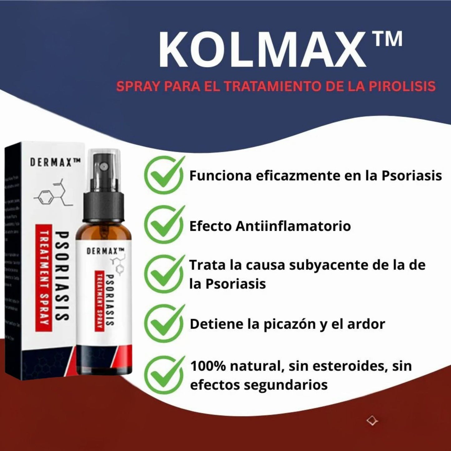 2x1 Spray Eliminación Psoriasis