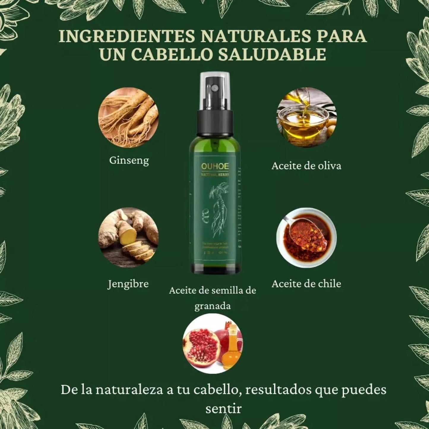 2x1 🌿 OUHOE Natural Herbs® - Poderoso Elixir + Ebook Gratis