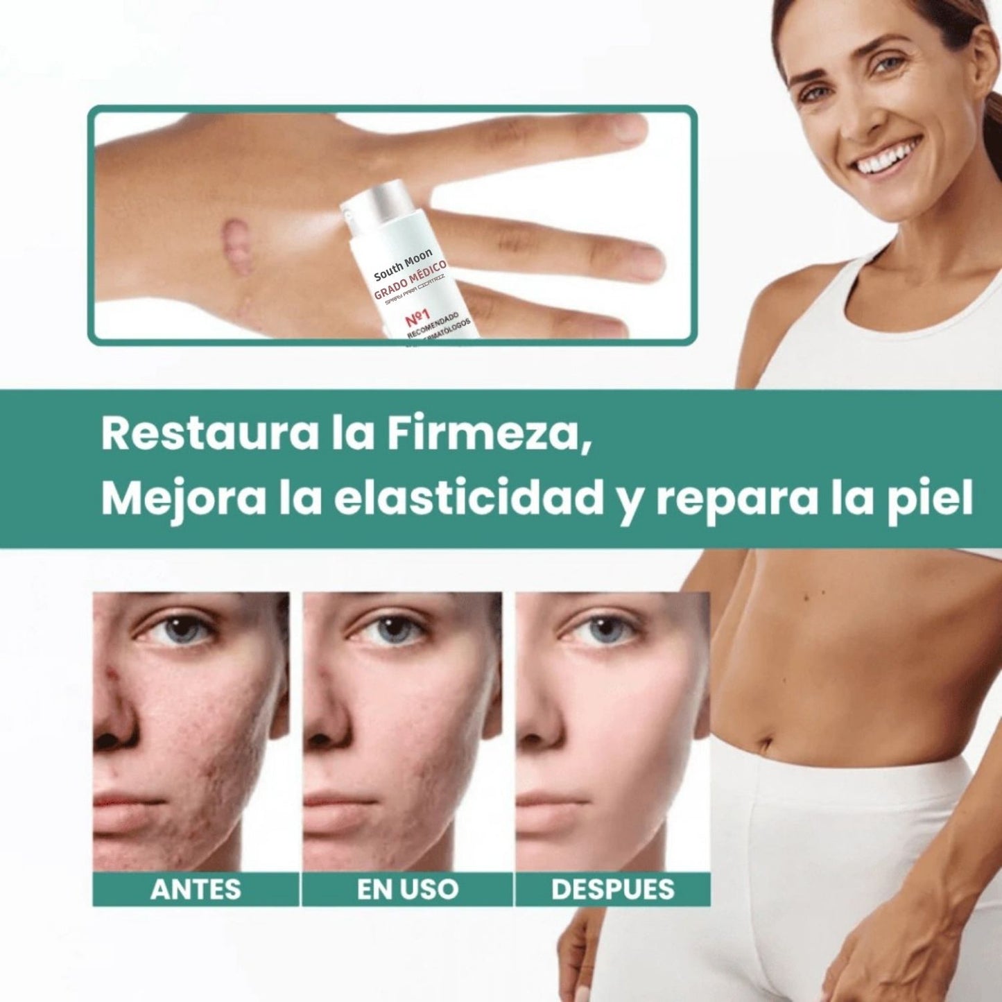 2x1 South Moon | Spray Elimina Cicatrices + E-book Gratis