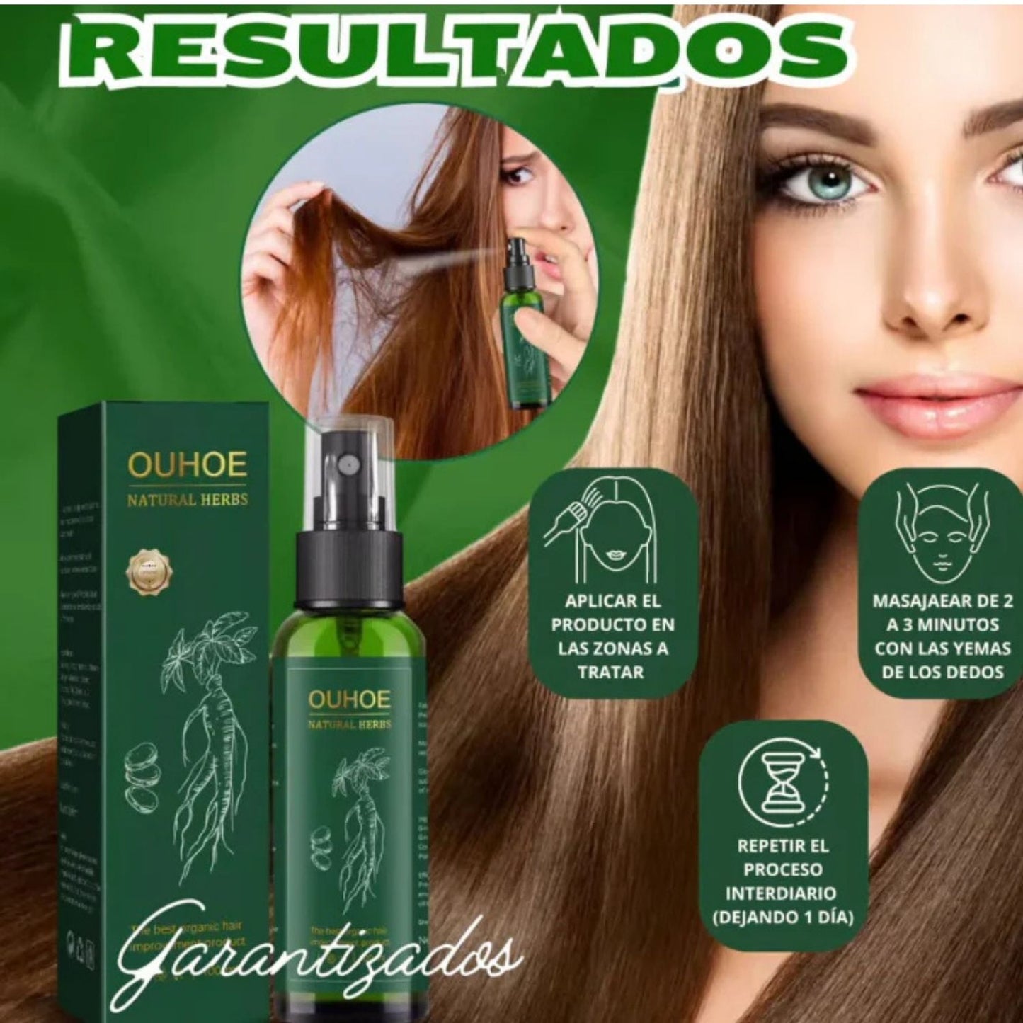 2x1 🌿 OUHOE Natural Herbs® - Poderoso Elixir + Ebook Gratis