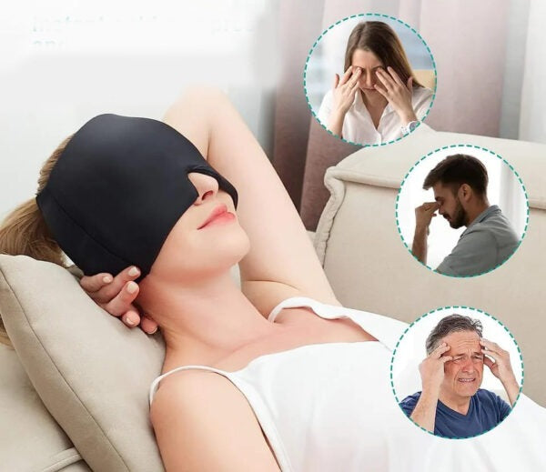 Gorro Anti-Migraña - Poderoso Gel Terapéutico