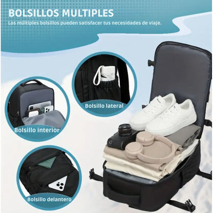 MaxTravel™ - Mochila Viajera expandible