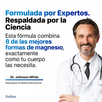 Complejo de magnesio 8 en 1 | Poderoso Suplemento